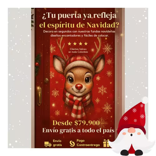 Fundas Mágicas Navideñas: Ábrele la puerta al espíritu navideño a tu casa